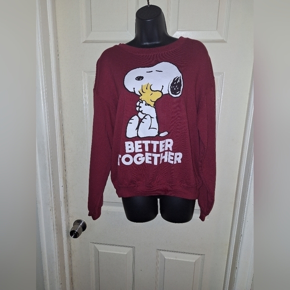 Peanuts kids graphic sweatshirt size 7-9 - Picture 1 of 4